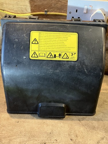 Grass discharge flap from - discharge,