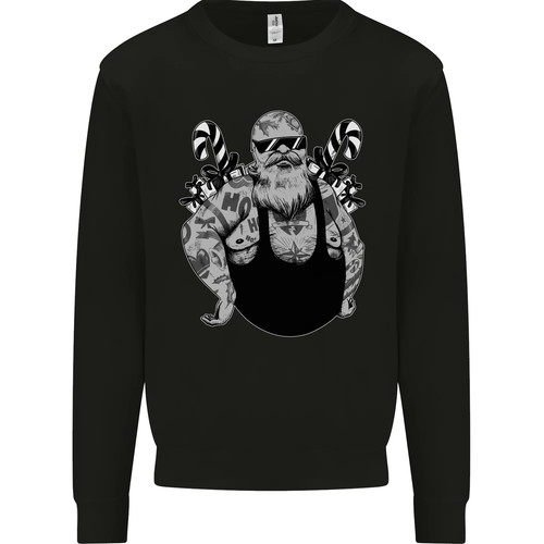 Tattoo santa funny christmas - tattoo,