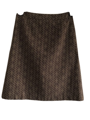 Boden brown leaf skirt - boden,