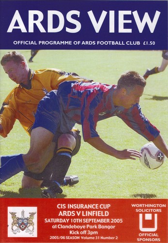 2005 ards linfield - ards,