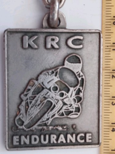 Vintage old keyring metal - old,