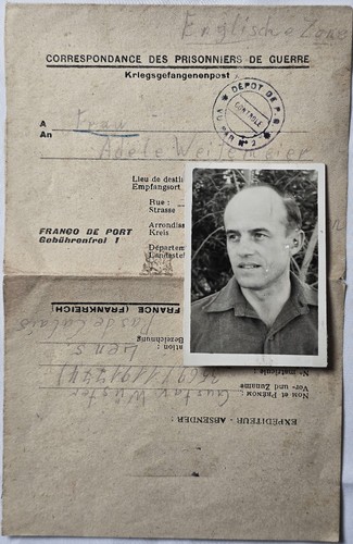 202 ww2 german feldpost - ,