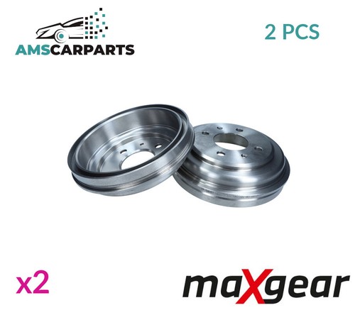 Brake drum pair set - drum, rear