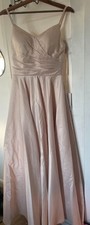 Stacees occasion dress size 8 - Champagne colour - A-line - Floor length