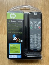 HP TRAVEL PHONE SLIM & LIGHT USB PHONE FOR CALLS ON THE MOVE SKYPE PLUG IN HAND