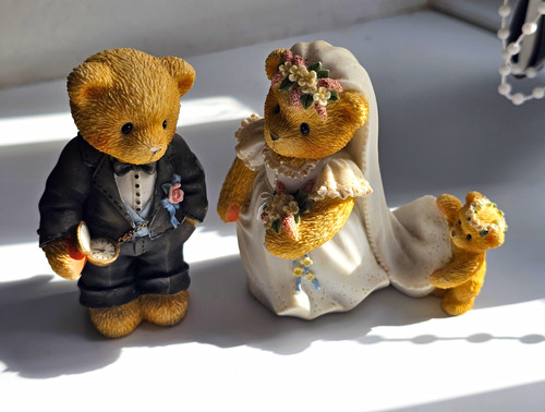 Cherished teddies wedding - cherished,