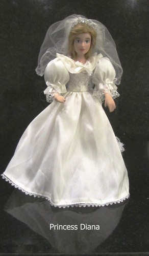 Princess diana porcelain doll - diana,