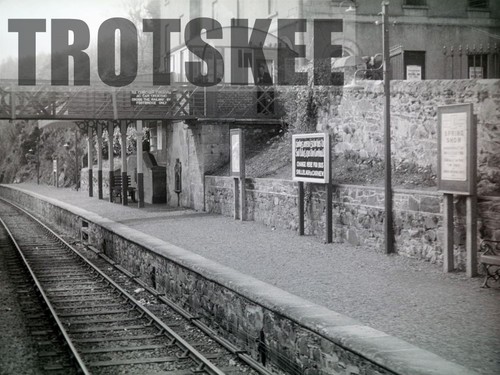 35mm negative railway scene - 35mm,