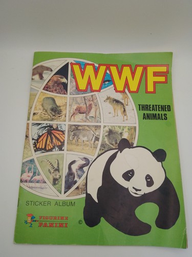 Panini wwf threatened animals - wwf,