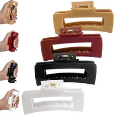 Cloud Clip, Soft & Flexible Cozy Claw Clip, Unsnappable Hair Clip Large Non-Slip