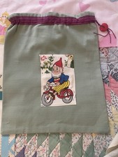 Vintage Children’s Fabric Disney , Laura Ashley ,Designers Guild In Big Ears Bag