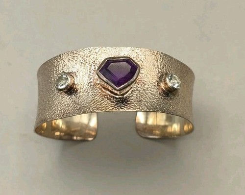 Vintage modernist amethyst - vintage, &