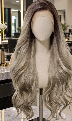 Custom made human long ombré - long,