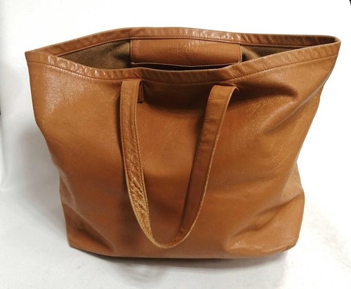 Leather tote bag model corner - bag,