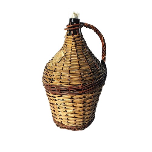 Antique large demijohn - antique,