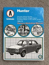 AUTOBOOKS Chrysler Hillman Hunter OWNERS WORKSHOP MANUAL OWM 840
