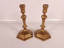 Pair of Bronze Candlesticks