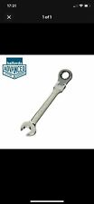 12mm Halfords Advanced Flex-head Ratchet Spanner Chrome Lifetime Warranty