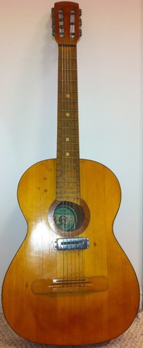 Antique vintage 1970s guitar - vintage, 7
