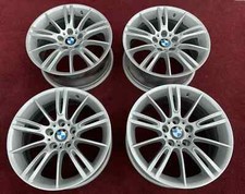 Genuine BMW MV3 Staggered Alloy Wheels 18" E46 E90 E91 E92: Silver M3 CSL BBS