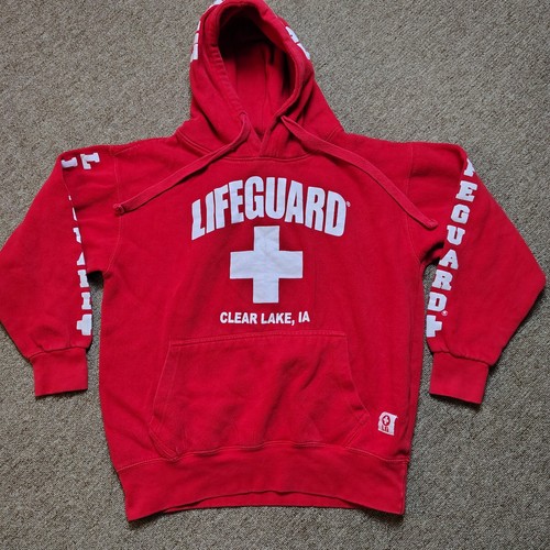 Lifeguard hoodie men red - hoodie,