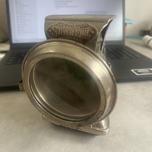 Joseph lucas silver king - king, bike