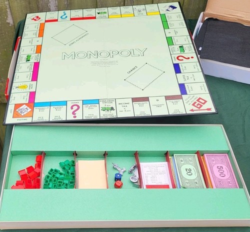 Vintage monopoly board - board, game