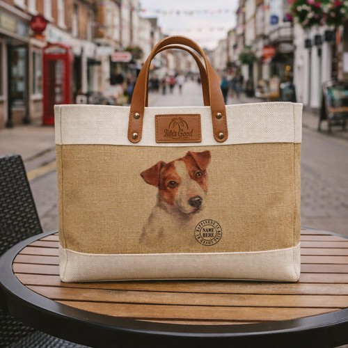Jack russell tote bag - russell,