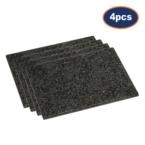 4pcs black speckled granite - 4pcs,