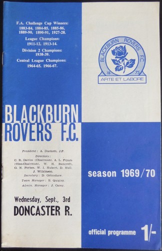 Blackburn rovers doncaster - v,