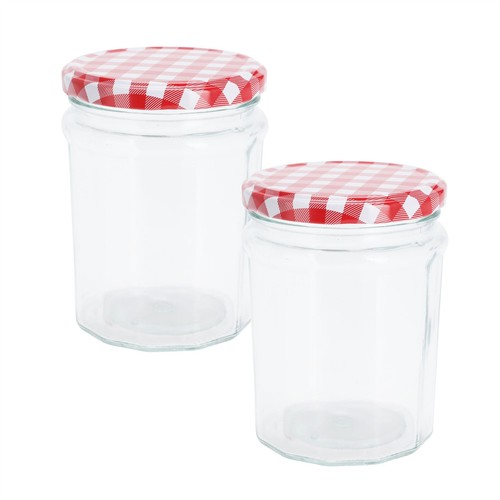 Set glass jam jars - set,