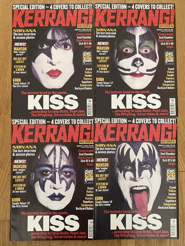 Kiss kerrang magazine march - kiss,
