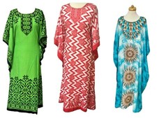 PLUS SIZE KAFTAN TUNIC DRESS