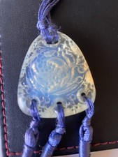 Rene Lalique Opalescent Glass 'Graines' Pendant