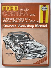 Haynes Ford Cortina Mk4 1.6 &