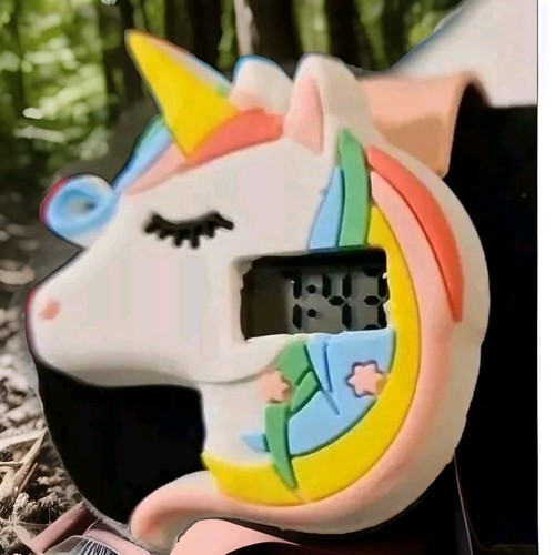 Digital unicorn wristwatch - digital,