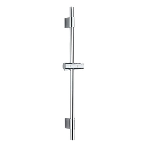 Swirl shower rail with slider - swirl,