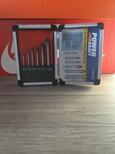 6 PC PIECE GLASS MIRROR AND TILE DRILL BIT SET KIT 3 4 5 6 8 10 MM + CASE NEW