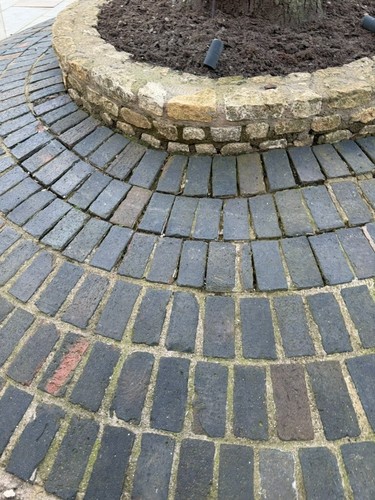 Reclaimed blue pavers 10x5 - reclaimed,