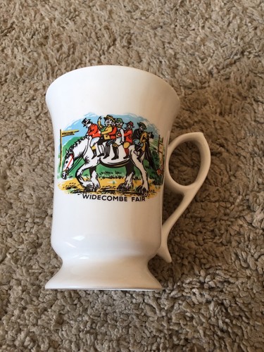 Vintage widecombe fair mug - widecombe,