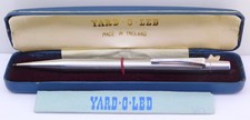 Vintage Solid Silver Yard O Led Propelling Pencil, Birmingham 1974.