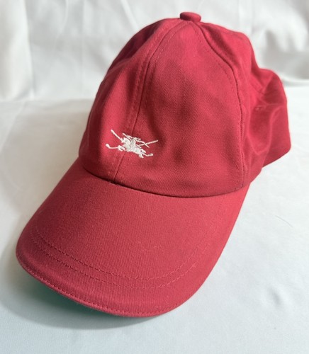 Burberry golf hat - golf, red