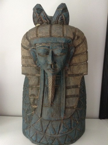 Large egyptian pharaoh - large, wooden
