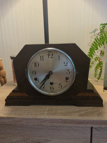 Vintage art deco oak - oak, mantle
