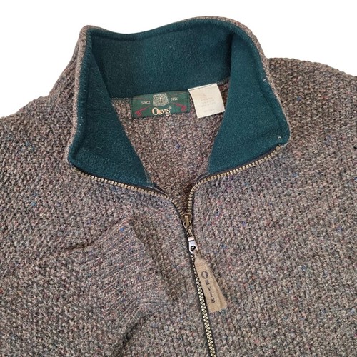 Orvis mens vtg full - vtg, zip