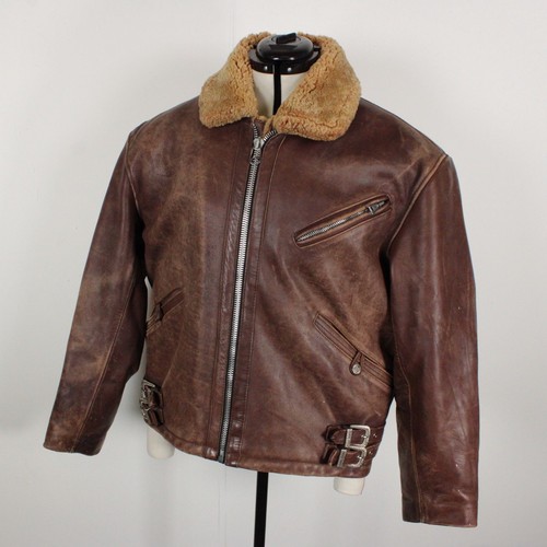 Vintage aviator bomber jacket - aviator,