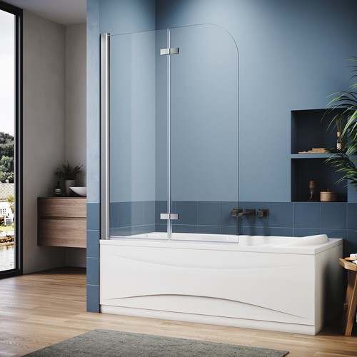 Folding bath shower screen - folding,