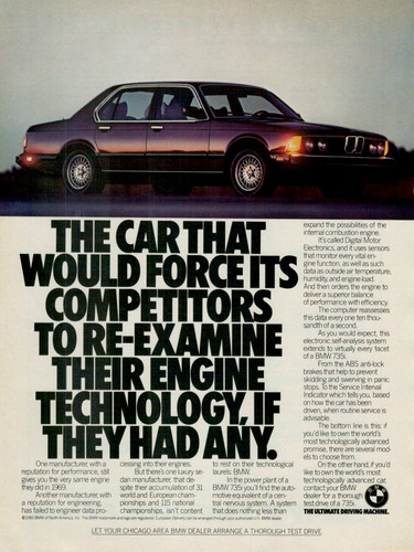1986 bmw 735i sedan - 1986,