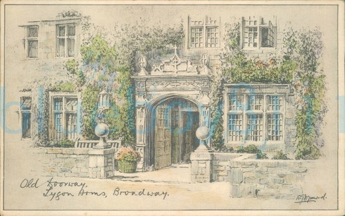 Broadway old doorway lyson - old,