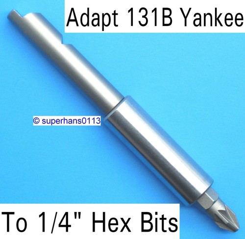 Hex adapter 131b stanley - 1/4",